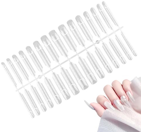 Forme per Unghie in Gel Strumenti Per Manicure Trasparenti