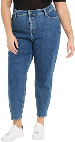 Calvin Klein Jeans MOM Jean Plus J20J222737 Pantalons, Denim (Denim Medium), 44W Femme