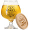 PRSTENLY Vatertagsgeschenk für Onkel, 17OZ Bierkrug Glas+Bambus Untersetzer Geschenke für Bester Onkel Patenonkel Männer Vatertag Geburtstag, Vatertagsgeschenk Geburtstagsgeschenk