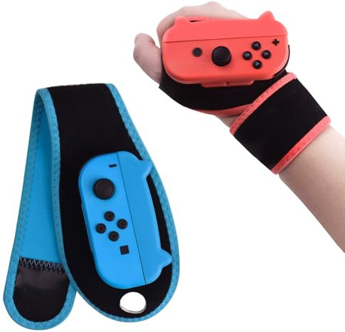 Einstellbares Joy Con-Armbändern für Zumba Burn It Up, Just Dance Gaming-Armband für Switch/Switch OLED. Switch-Armband für Volleyball/Tanz für Erwachsene und Kinder