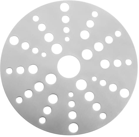 Gatuida Thermal Conductive Plate for Induction Cooktop Stainless Steel Heat Conduction Induction Adapter Plate Kitchen Gadget for