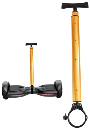 Hoverboard Attachments, Hoverboard Handle, Telescopic Metal Attachment Balance Scooter Handle, for Smart Hover Scooter Skateboard Accessory Parts
