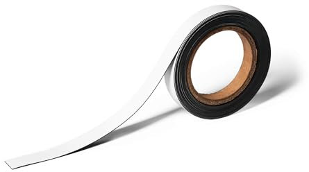 Durable Kennzeichnungsband magnetisch, 5m x 20mm, beliebig zuschneidbar, weiß, 170702