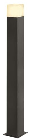 SLV Grafit 90 - Lampada da terra per esterni, per sentieri, pareti, ingressi, LED, da giardino, E27, IP44, 11 W, colore: Antracite