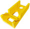 Hanpex 300mm Heavy Duty Mitre Box Cuts Both 45 Degree and 90 Degree Miter Angles for Accurate Cutting, Impact-Resistant ABS Plastic Miter Box for DIYer, Woodworker, Woodcarver, Carpenter, Yellow