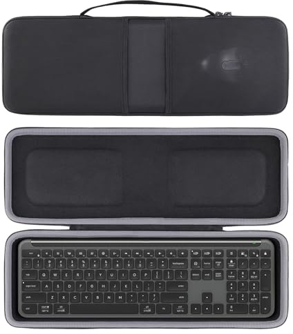 co2CREA cassa custodia borsa per Logitech Signature Slim K950 / MK950 Tastiera Wireless e Mouse Combo(solo scatola,Case Only)