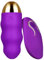 Huevo vibrador mini 8,5cm ⌀3cm 20 modos silencioso USB recargable vibrador con mando a distancia silicona ABS discreto para mujer y pareja FOPS M17-7