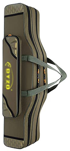 Guoyoocc Bolsa Portátil Multicapa para Caña De Pescar - Almacenamiento Impermeable de Aparejos y Carrete de Pesca, 7 Tamaños, 3 Estilos