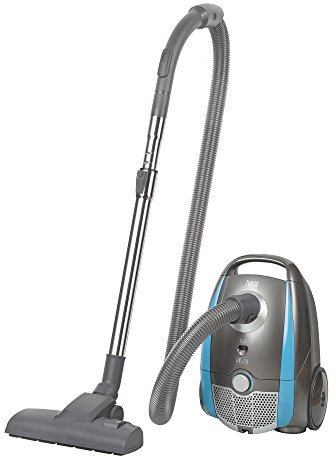 Teesa Eris 750, Staubsauger mit Beutel, TSA5011, 2.0 Liter, 750 Watt, Energieeffizienzklasse A, Abluftfilter H13 HEPA, automatische Kabelaufwicklung