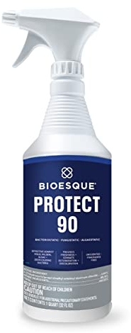 Bioesque Protect 90, Heavy Duty Bacteriostatic, Fungistatic, Algaestatic Formula, Effective Against Mold, Mildew, Algae, & Odor Causing Bacteria, 32 Fluid Ounce (Pack of 1)