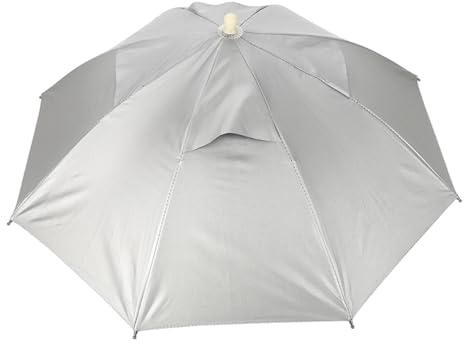 Ombrello da esterno a mani libere, cappello da pesca impermeabile per canna da , pesca alla carpa, protezione UV, leggero