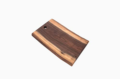 Small Live Edge Black Walnut Cutting Board, American Amish Handmade, Each Cutting Board is Unique, Large Cutting Board 5 x 10…
