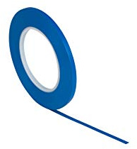 Fine Line Vinyl Masking Tape Roll Blue 9mm x 33m Flexible Adhesive - Heat-Resistant to temperatures up to 138°C/280°F by JTAPE