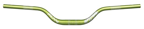 Funn Upturn Hochgelegener Mountainbike-Lenker mit 31,8mm Klemmbreite und 785mm Breite, langlebiger und leichter Legierungs-Riser-Lenker für MTB und BMX, 75mm Erhöhung (Grün)