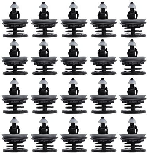 GNXfixt 20 clips de fixation de voiture pour carte de porte intérieure, clips de montage pour T5, Golf 5, 6, 7, A4, A5, A6, clips de montage pour coffres de voiture, panneaux de garniture de portes in