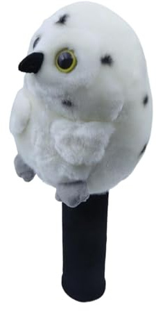 Ronyme Golf Head Covers, Plush Golf Club Headcover Animal Wood Driver Head Cover Replacement Sleeve Funny Fairway Wood Headcover Novelty Accessory Novel Golfing Gifts for Men Women, Driver Bird