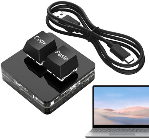 Tangentbord med 2 – mini USB-tangentbord – universellt mekaniskt