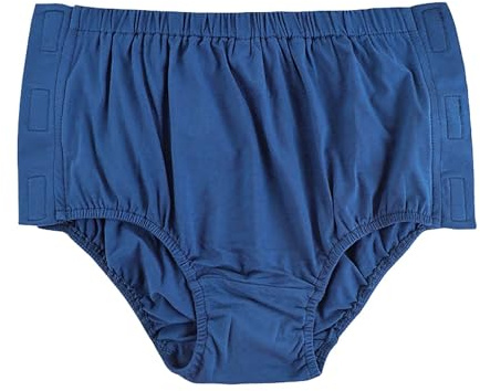 Generico Slip Uomo con Apertura Totale A Strappo per Pazienti Allettati Facili da Indossare E Togliere Perfetti per La Riabilitazione Intimo Uomo