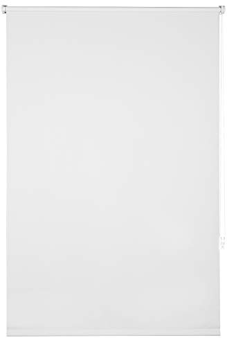 EUGAD Persiana Enrollable de Ducha para Ventana Dormitorio Oficina Estudio Aislamiento Decoración 65x160 cm(BxH) Color Blanco 0136JL