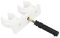 Doppel Rohrclip Clipser Rohrhalter 14-15/16-18/20-22/25-28 50 stück (20-22 mm)