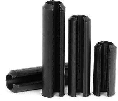 Goupille élastique, goupille cylindrique élastique, goupille de positionnement Creuse, goupille Fendue, goupille à Ressort-M2 * 6 (100 comprimés)