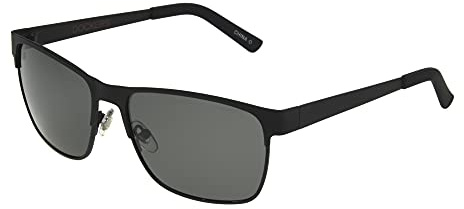 Dockers Men's Colton Sunglasses Polarized Navigator, Black, 57mm