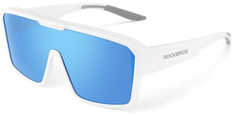 ROCKBROS Polarized Sunglasses Fit Over Glasses Women Men UV400 Polarized Cycling Glasses,Wrap Around Sunglasses for Driving Cycling