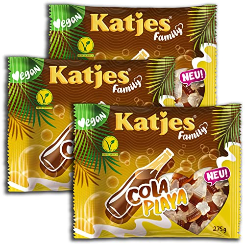 Katjes Cola Playa Family XXL Packungen 3x 250g