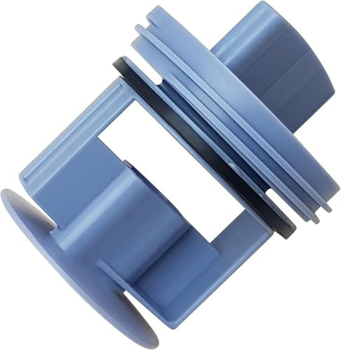 JOZMMZEOOA Filtre à Peluches,Bleu Filtre Vidange Machine à Laver pour Bosch Siemens Lave Linge Pieces Detachees Accessoires Lave-Linges Bouchon Pompe Vidange,pour Lave Séchoir 00647920 00605010(Bleu)