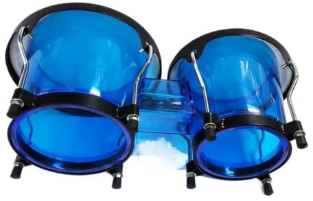 Bongo trummor 15 cm x 18 cm plastkropp bongo-trumma, bongas