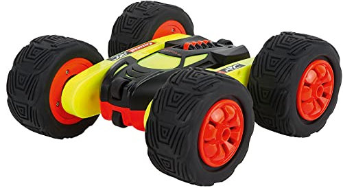 Carrera RC 2,4GHz Turnator - Glow in The Dark │ Ferngesteuertes Auto für drinnen & draußen │ Elektro-Mini-Car zum Mitnehmen inkl. Fernbedienung │ Spielzeug für Kinder ab 6 Jahren & Erwachsene