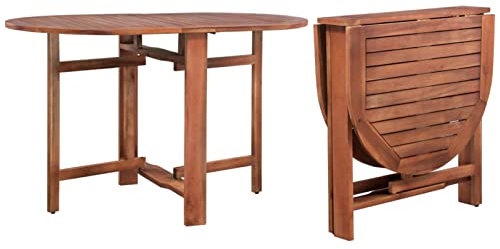 ARKEM Tavolo Pieghevole Rettangolare Multifunzione con Piano E Struttura Richiudibile Salvaspazio, per Arredo Esterno, Interno, Giardino, Terrazzo, PIC Nic e Campeggio,Tavolo da Giardino 120x70x74 cm