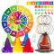 46PCS Outdoorspiele Kombi Set für Kinder mit LED-Licht-Dartscheibe Kinder Game-Wurfspiele Indoor Geburtstagsfeierspiel – Ball Ring Bean Bag Toss Spiel Set-Gartenspiele