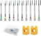SVUPUE 10 Pcs Watchmaker's Screwdriver Set, 0.6-1.6 mm, Precision Screwdriver, Glasses Screwdriver Set