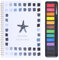 Mayoii Watercolour Workbook Set,12 Color Watercolour Paints, Beginner-Friendly Watercolour Paints with Brushes, Watercolour Painting Supplies Kit, Drawing Pads & Books for Kids & Adults (Seaside)