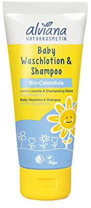 Alviana Naturkosmetik Baby Waschlotion & Shampoo 200 ml