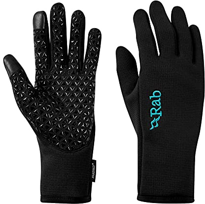 Rab Womens Phantom Grip Glove Black Medium, Black