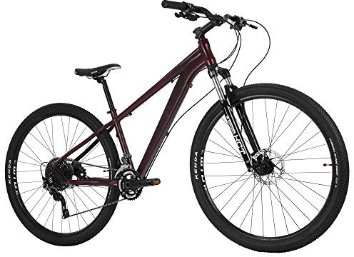 ROYCE UNION RHT Lightweight Aluminum Mountain Bike (Wine), 17.5 Inch Frame, 22 Speed Shimano Drivetrain, 29 Wheels