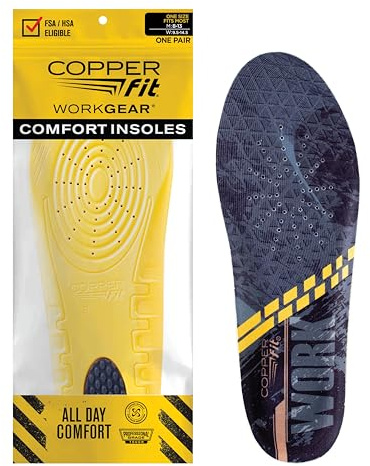 Copper Fit Unisex Work Gear Comfort Insoles