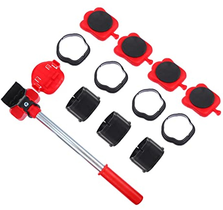 iplusmile Sollevatore Per Mobili Kit Per Trasloco Di Mobili Attrezzo Per Sollevamento e Spostamento Di Elettrodomestici e Pesanti Facile Da Usare e Trasportare