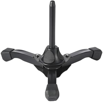Trípode plegable para clarinete, soporte portátil, soporte impermeable duradero, soporte de configuración fácil, soporte estable para instrumentos, soporte universal para flauta, oboe, bla, madera