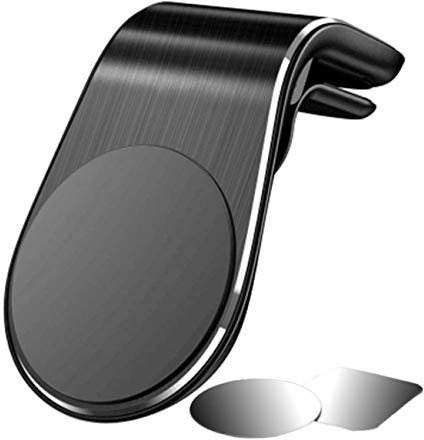 soleilx Supporto Auto Smartphone Magnetico Universale Porta Cellulare Auto per telefoni per iPhone XS Max/Xs/Xr/X/8/7/6s Plus, Galaxy S10 S9 Note Huawei P20 Xiaomi (Nero)