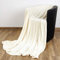 Bestlivings Kuscheldecke Wohndecke Celina, Tagesdecke für Sofa, Couch, Bett - hochwertige Flauschige Decke, 130 x 170 cm - Champanger