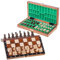Square - Schach Schachspiel aus Holz - MAGNETISCHE - Classic - 26 x 26 cm - Schachfiguren & Schachbrett aus Holz