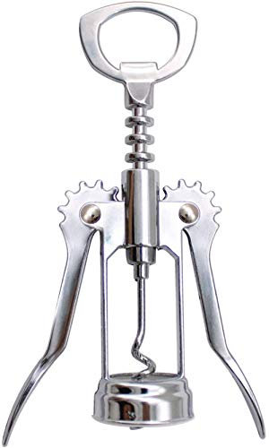 YKKJ Cavatappi Vino Cavatappi a Leva Apribottiglie Vino con Due Leve Antiscivolo per apribottiglie a Spirale per Vino da Birra.