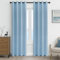 MRTREES Blackout Curtains Bedroom 90 Drop 2 Panels Sky Blue Eyelet Thermal Curtain for Living Room Soft Texture Window Treatments for Kids 46x90 Inch 117x228 CM