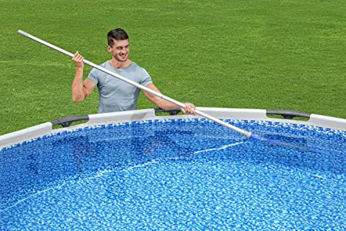 Bestway Flowclear AquaSurge - Aspirapolvere ricaricabile per piscina, grigio