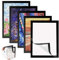 VMUTGA 5 Piezas Diamond Painting Marco, 30 x 40 cm Marcos Magnéticos Marco Autoadhesivo Negro Marcos Fotos Marco de Pintura Accesorios Pintura Diamantes 5D para Decoración de Pared Hogar