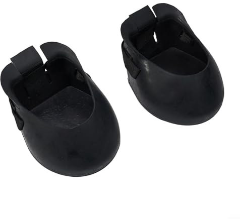 2 x Hufschuhe aus Gummi, rutschfest, Hufschutz, Hufschutz für Reittraining, Reitzubehör (XL)