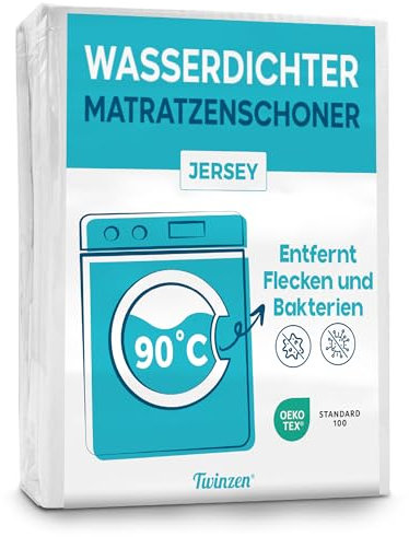 Twinzen - Matratzenschoner 80x160 cm - Wasserdicht und Atmungsaktiver Schutz - Matratzenschutz 80 x 160 cm